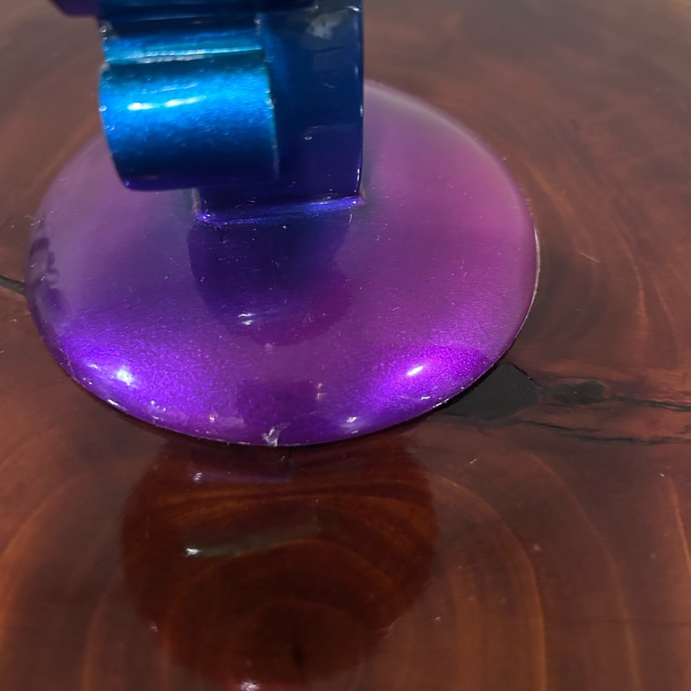 Bath & Body Works Metallic Rainbow π Heart Candle stand - Picture 9 of 13